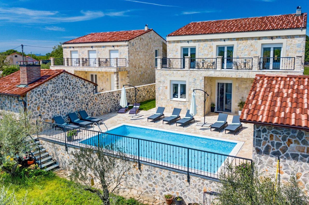 Luxury Stone Villa With Pool - Brisevo Eksteriør billede