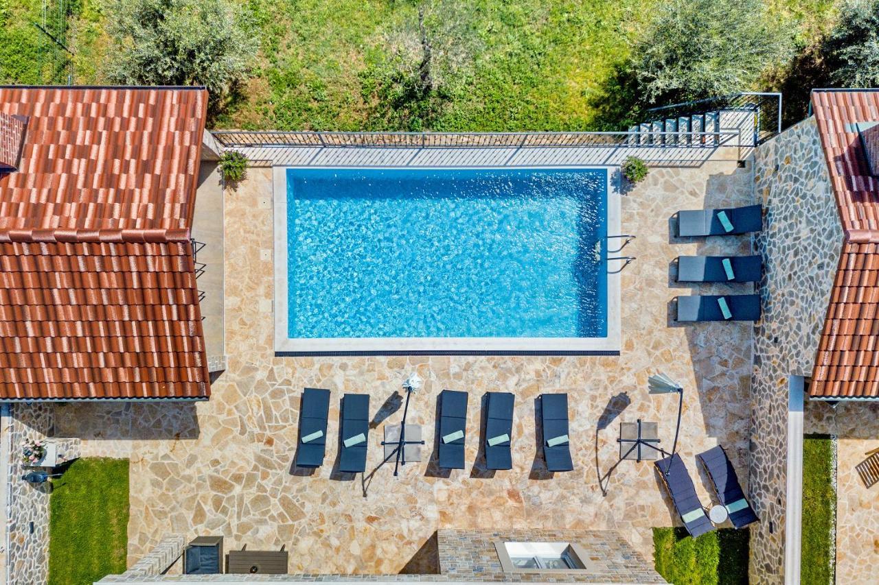 Luxury Stone Villa With Pool - Brisevo Eksteriør billede