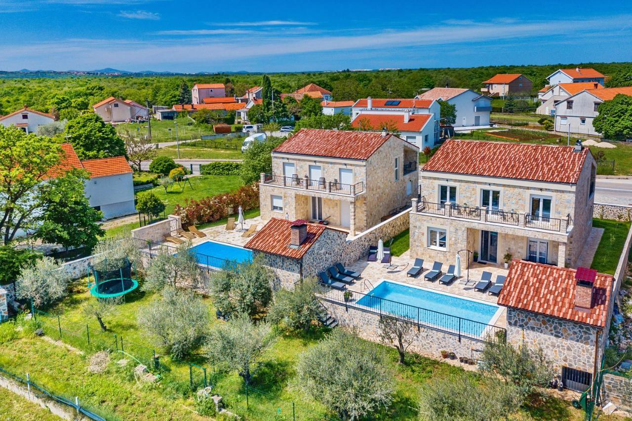 Luxury Stone Villa With Pool - Brisevo Eksteriør billede